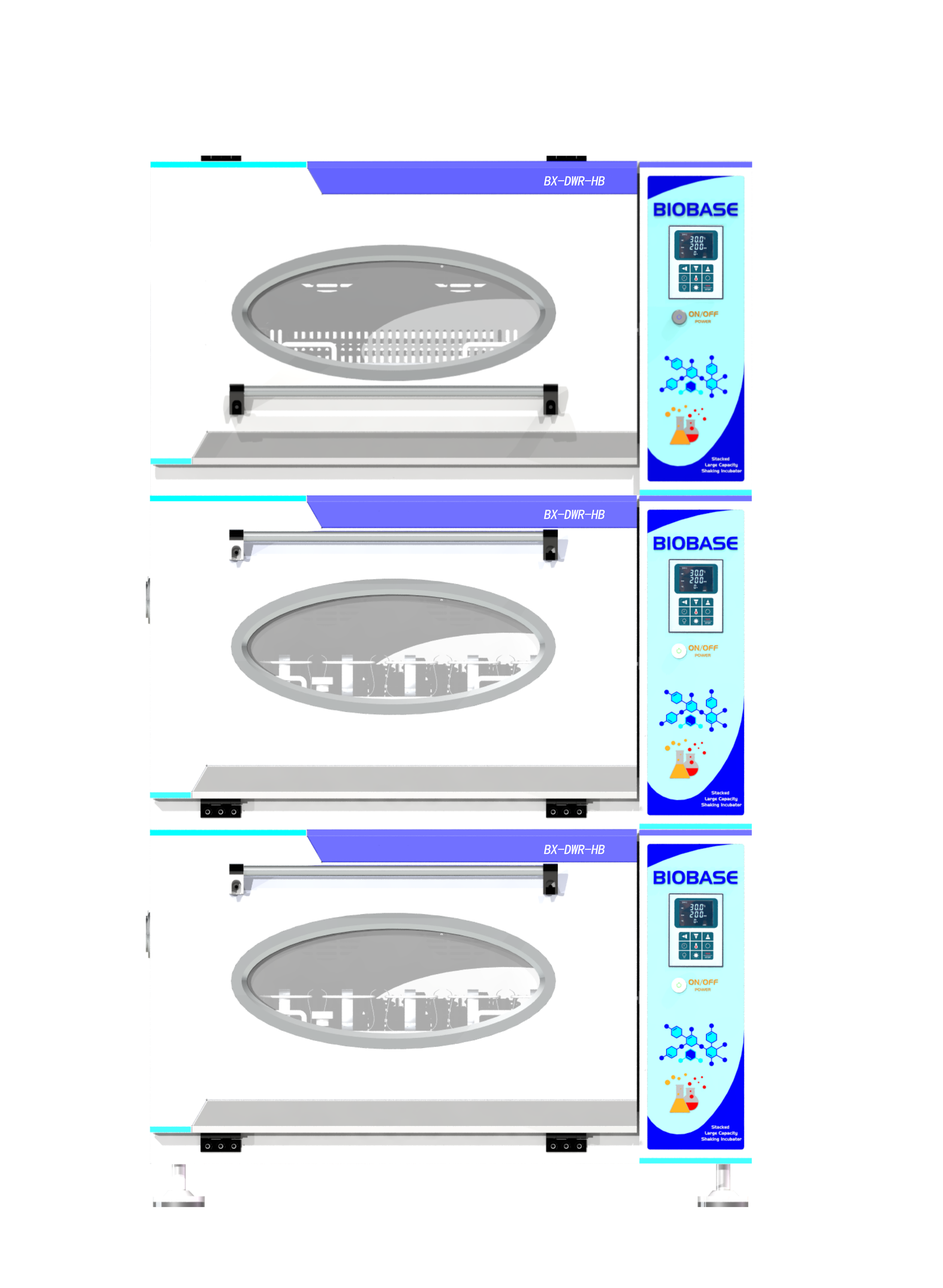 博科疊加臥式恒溫?fù)u床BJPX-SDW10-L